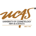 Logo of UCAS University of Cosmetology Arts & Sciences